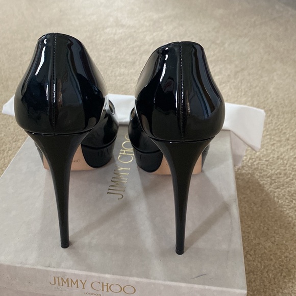 Jimmy Choo black patent heels - Picture 5 of 8
